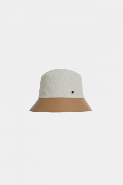 Canvas - Leather hat